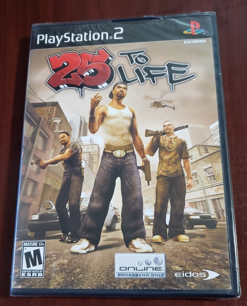 PlayStation2 - PS2★25 TO LIFE 海外版 北米版★箱付・説明書付・ソフト付 PlayStation2 - PS2☆25 TO LIFE 海外版 北米版☆箱付・説明書付