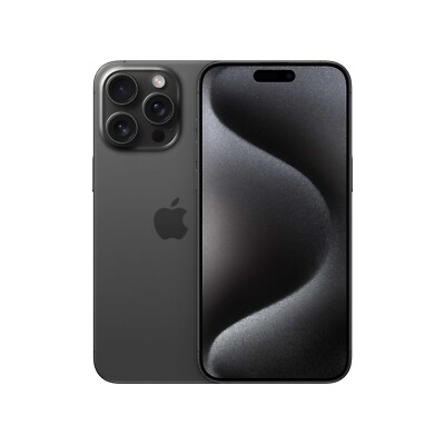 Apple iPhone 15 Pro Max - 512 GB - Black Titanium (Verizon Apple iPhone 15 Pro Max - 512 GB - Black Titanium (Verizon