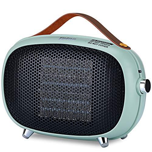Space Heater,  Mini Electric Space Heater 800W/400W, Small PTC Ceramic GREEN