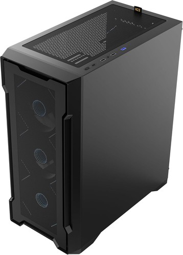 HellCracks Black ATX Tempered , 6 or 3 x 120mm ARGB Fan Incl. 1 x USB3, 2xUSB2 - Picture 36 of 50