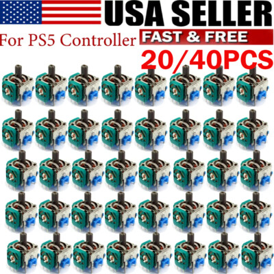 20/40Pcs Analog Stick Joystick Replacement For PS5 Controller US