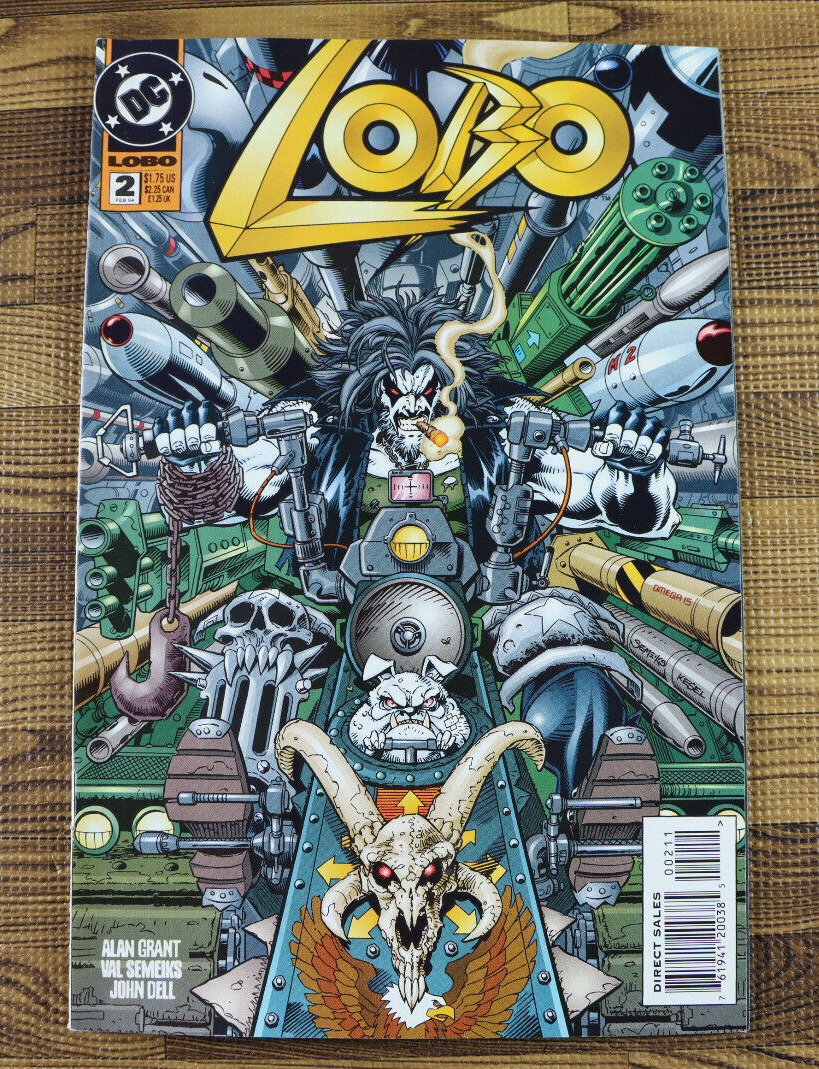 アメコミ　DCコミックス　lobo誌 1994 DC Comics Lobo #2 VF/VF+ | eBay