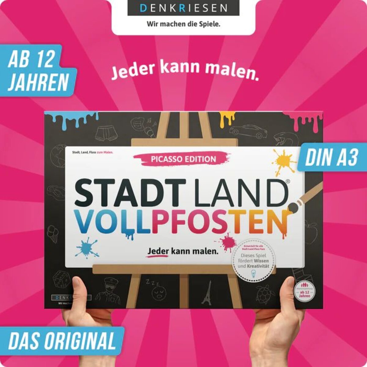 Thumbnail - Denkriesen Stadt, Land, Vollpfosten - Picasso Edition "jeder Kann