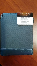 Cross Signature Journal with Pen, 6" x 5", Small Nylon Gray