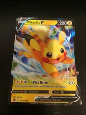 Pikachu V SWSH285 Pokemon Black Star Promo Ho...
