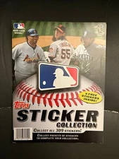 2011 TOPPS MLB BASEBALL STICKER COLLECTION ALBUM New