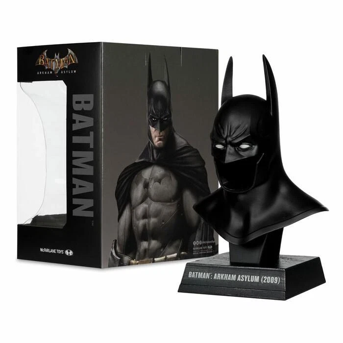BATMAN - Arkham Asylum - Bat Cowl 1/3 Mini Replica McFarlane - Photo 3/4