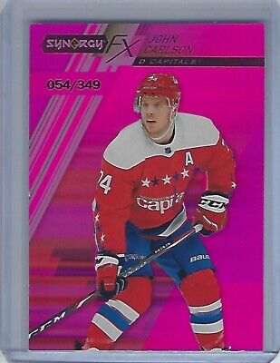 2020-21 Synergy Synergy FX Purple #FX-43 John Carlson 054 2020-21 Synergy Synergy FX Purple #FX-43 John Carlson 054