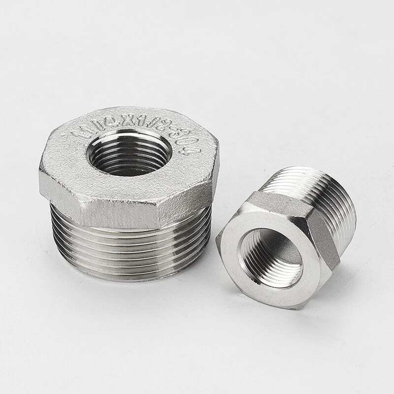 3/8" X 2" NPT Pipe Nipple - Schedule 40, 304/L Stainless Steel, Welded, Durable