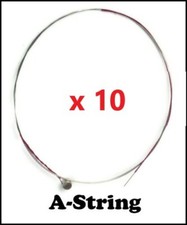 10 Pcs Violin Fiddle Steel String A-2 String for Student Violin in 3/4, 4/4 Size