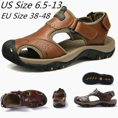 Walking Outdoor Sports Summer Mens Non-Slip Shoes Beach Shoes Beach Shoes Sandals Motion Leather Hiking Walking Outdoor Sports Summer Mens Non-Slip Shoes Beach Shoes Beach Shoes Sandals Motion Leather Hiking