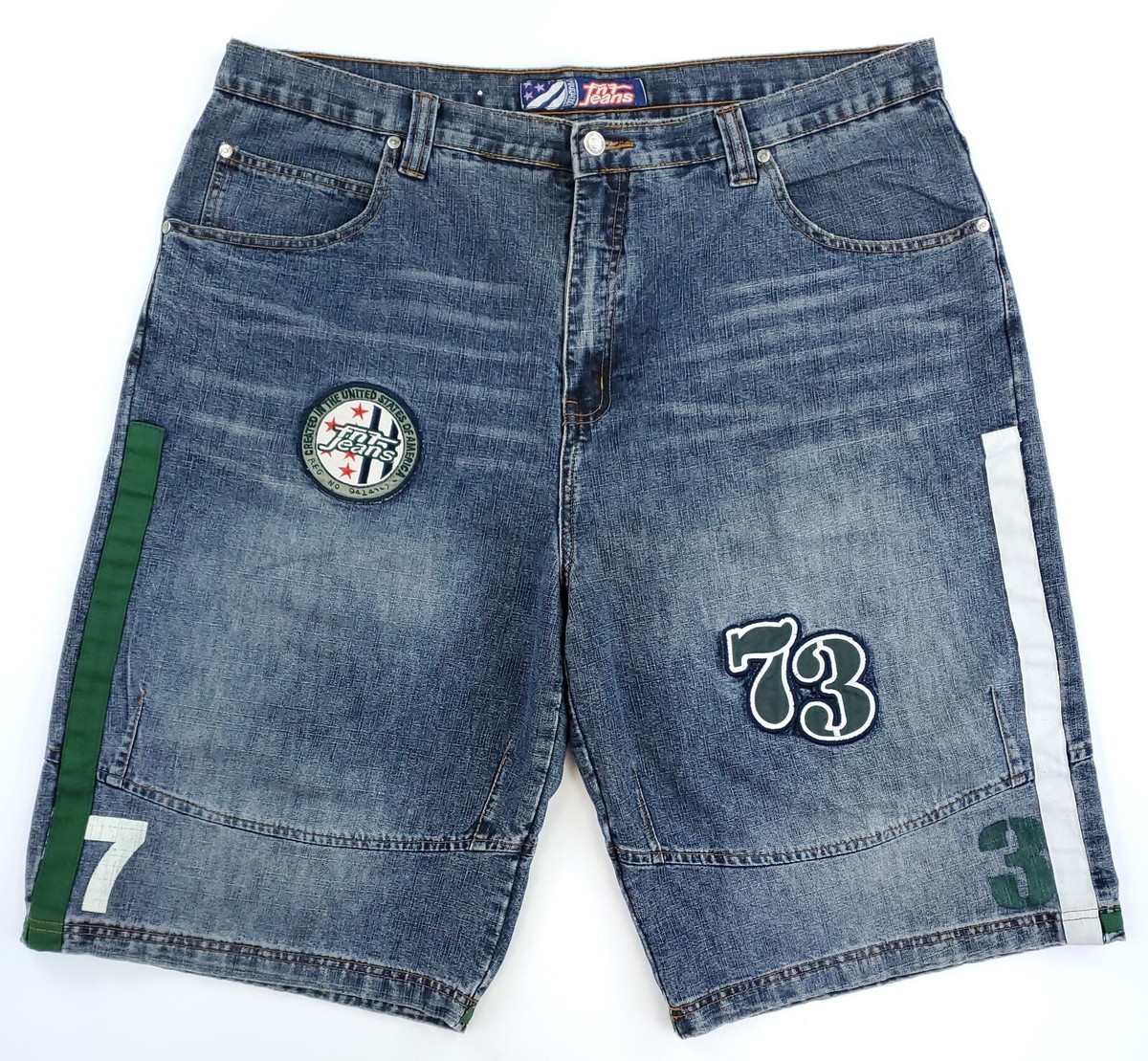 Vintage FNF Function & Future Jeans Men's 42 Shorts Blue