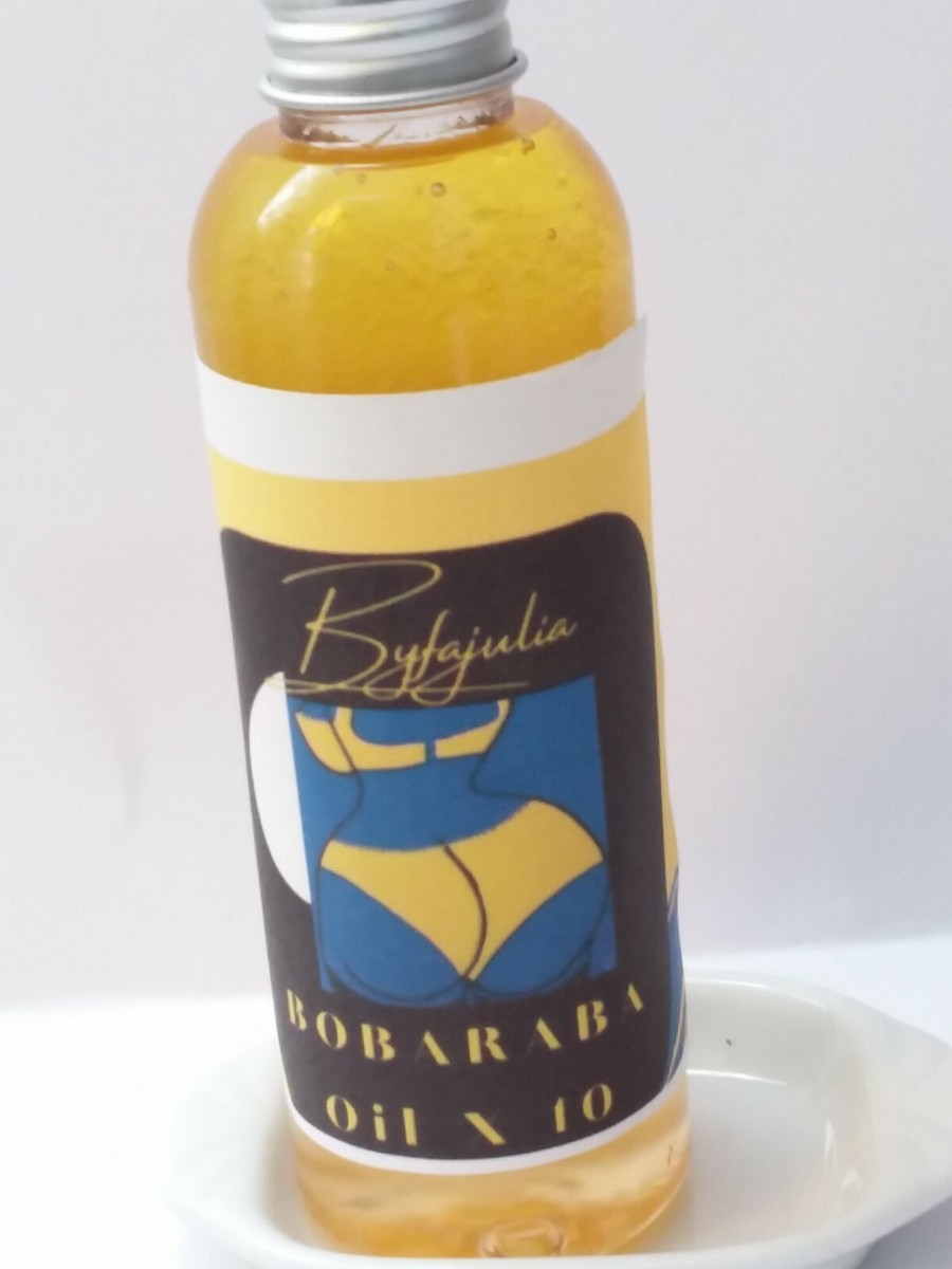 Huile Bobaraba Pour Grossir Hanches Et Fesses - Soin Raffermissant Et Hydratant - Parfait Au Quotidien