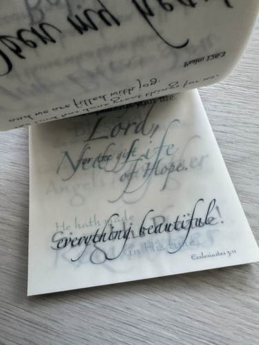 Vellum Quote “Everyday Blessings” Pack 24 Sheet Inspiration Hallelujah Scrapbook - Picture 3 of 8