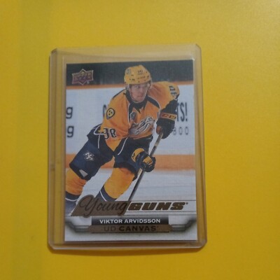 2015-16 Upper Deck Viktor Arvidsson Young Guns Canvas #C218 Nashville Predators