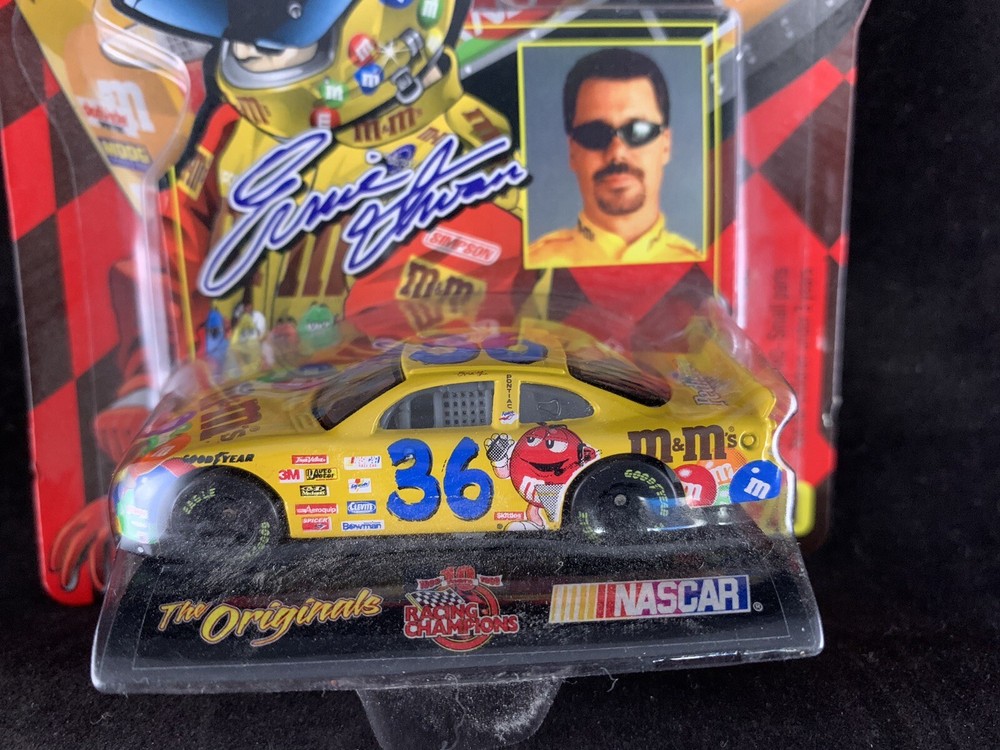 1999 RACING CHAMPIONS - THE ORIGINALS - NASCAR #36 - M&M RACING - ERNIE IRVIN