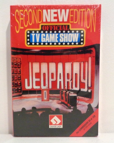 Jeopardy! TV Game Show Second Edition Commodore 64 128 C64 Computer BRAND NEW