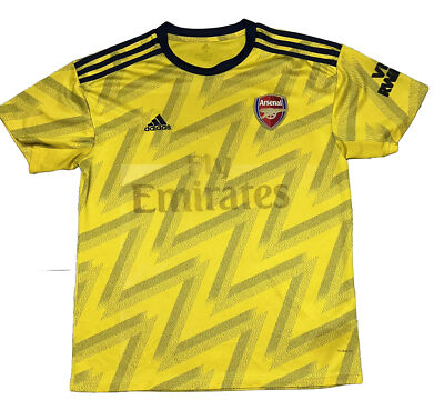 Yellow Arsenal 2020 Jersey Arsenal Away Football 2019-2020 Yellow
