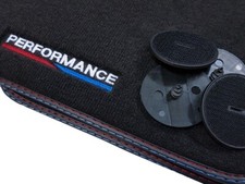 2 Teilig Performance Fußmatten für BMW 5er G30 G31 ab Bj.2016 Limo Velours