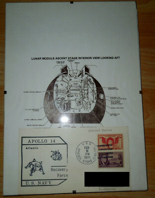 Original-Briefumschlag der Apollo 14 Mission von 1971
