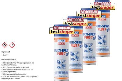 LIQUI MOLY 4x500 ml Multi-Spray Plus 7 Dose Aerosol