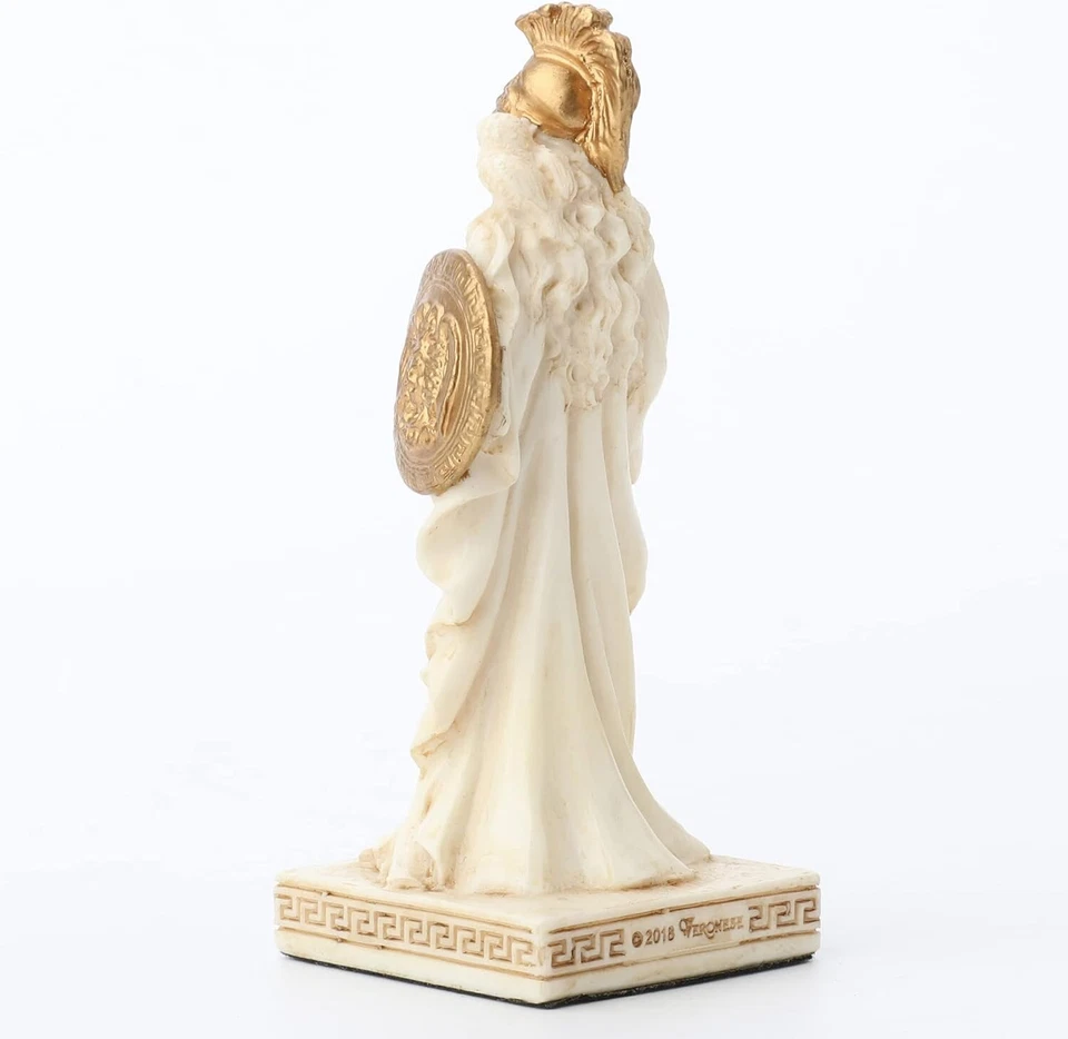 Estatuilla miniatura Atenea Diosa de la Sabiduría hogar decorativa coleccionable Foto 3 de 3