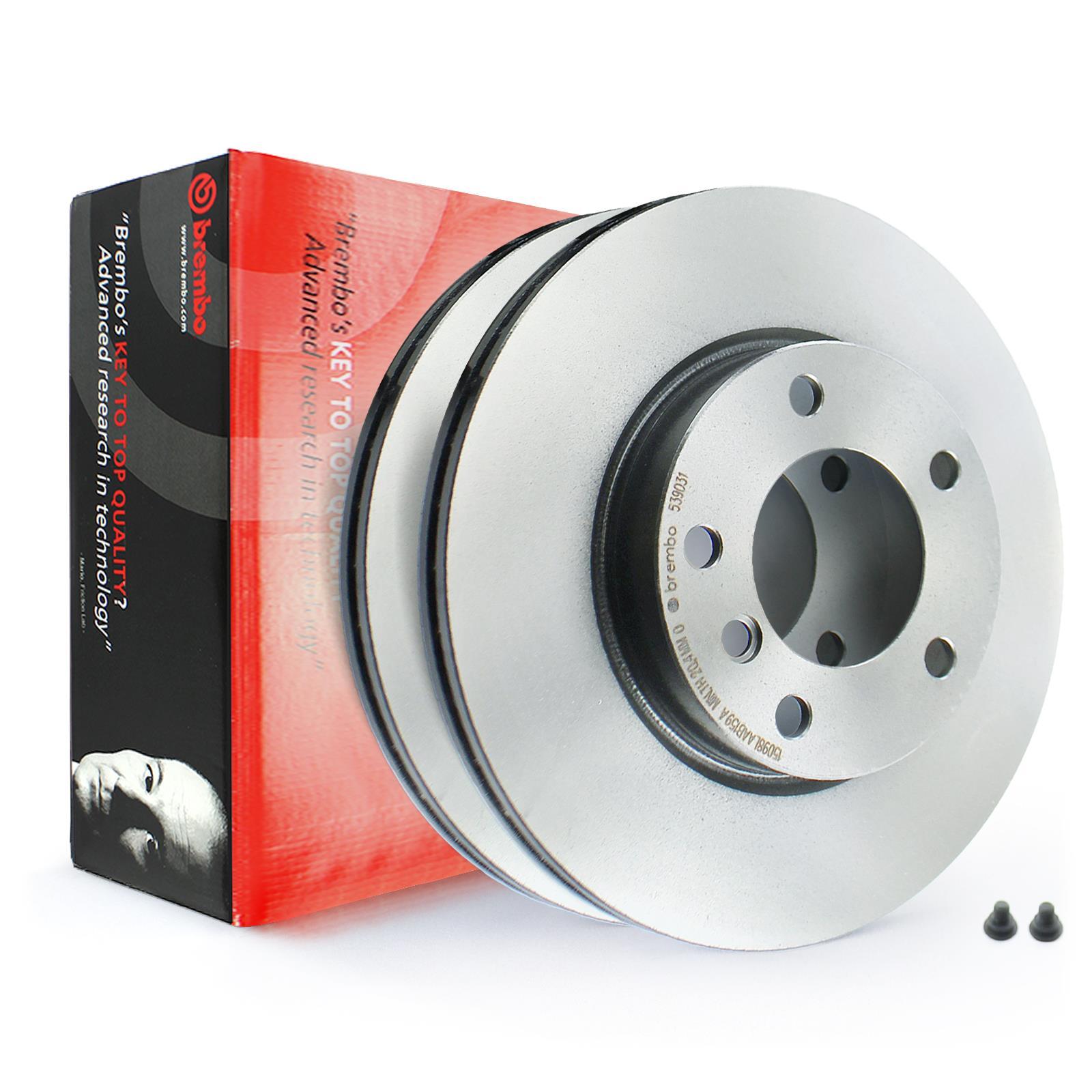 2x Brembo Brake Disc 286mm Vented Front for BMW 3 E36 E46 Z3 Z4 E85