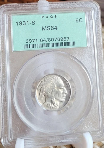 1931-S PCGS MS64 Buffalo Nickel