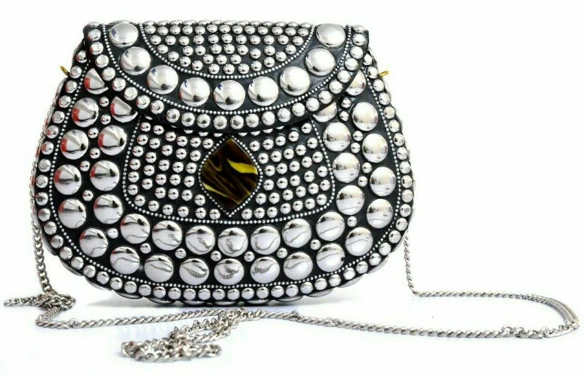 Buy Designer Pearls Clutch Bag With Sling Party Wear Online at Best Price |  Cbazaar