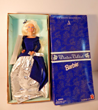 Winter Velvet Barbie Doll 1995 Mattel Avon Exclusive Special Edition NEW w/box