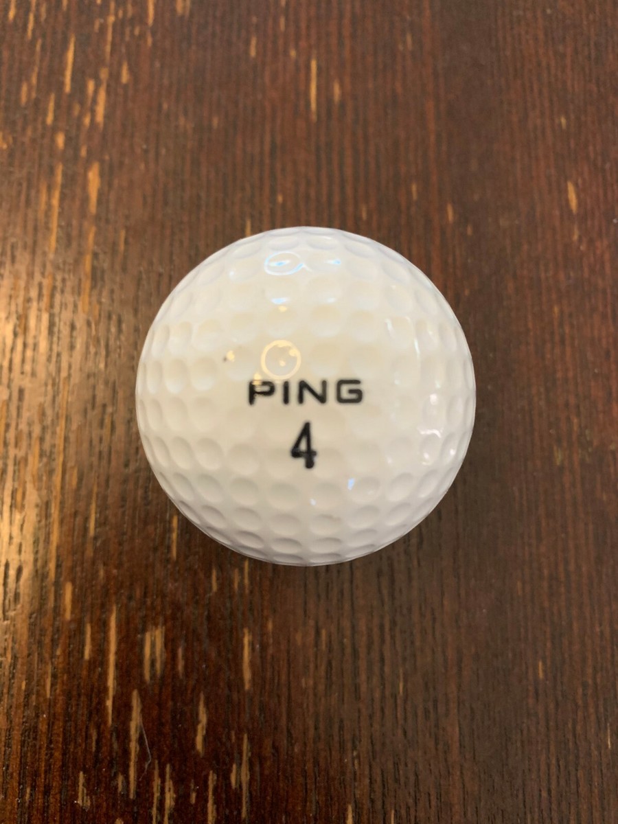 Ping Eye Golf Ball - Font Misprint - Ping and number 4