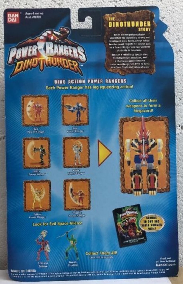 Power Rangers Dino Thunder Crimson Zeltrax 5