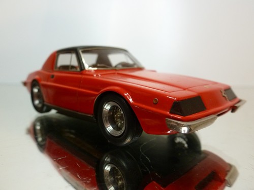 ABC BRIANZA 110 FERRARI 330 GTI ZAGATO CONVERTIBLE - RED 1:43 - EXCELLENT - 7/8 - Picture 7 of 9