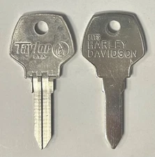 Taylor X127 Harley Davidson Key Blank uncut (1 Pc)