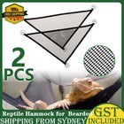 2X Reptile Hammock for Small Large Bearded Dragon Lizard Reptile Snakes AU STOCK