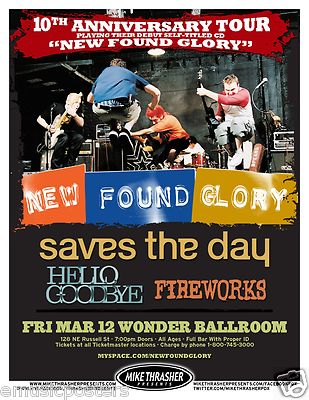 NEW FOUND GLORY / SAVES THE DAY 2010 