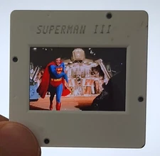 Superman III 1983 35mm Studio Slide Transparency Christopher Reeve Warner Bros 