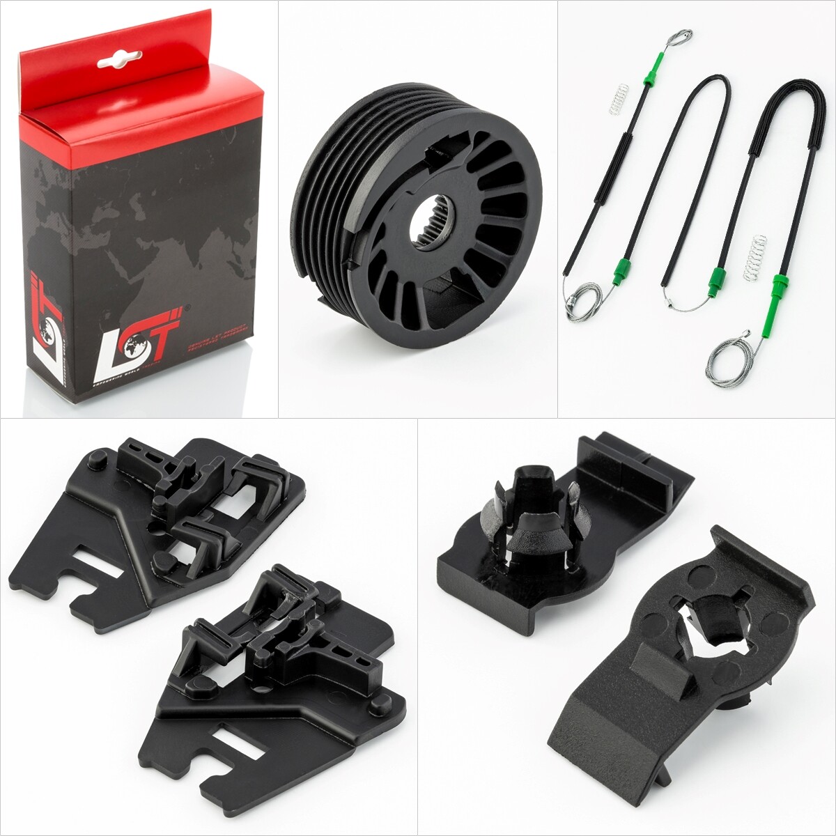 Window Regulator Repair Kit Front Left Right for bmw 3ER E46 Neu