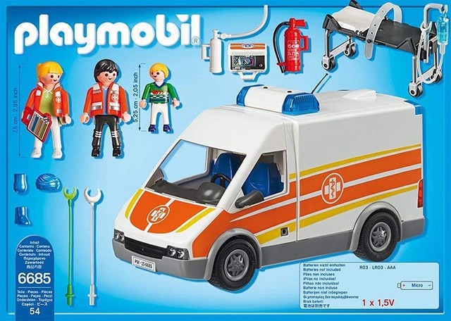 playmobil ambulance 6685
