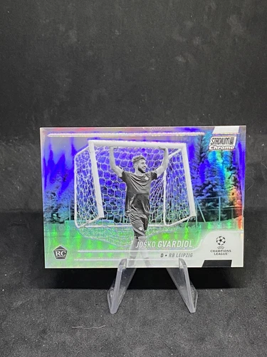 Josko Gvardiol RC 2021-22 Topps Stadium Club Chrome Black & White /299 Rookie 67