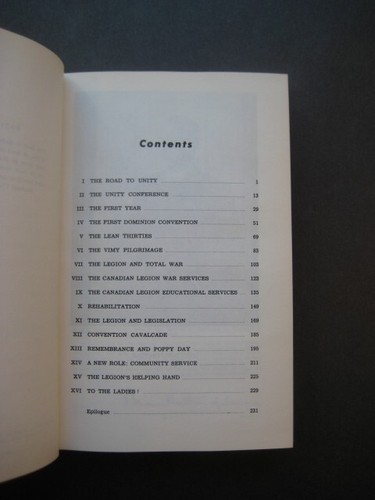 Service The Story of the Canadian Legion 1925-1960 by Clifford H. Bowering - Afbeelding 5 van 6