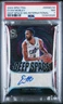 EVAN MOBLEY 2023-24 Panini Spectra DEEP SPACE SIGNATURE INTERNATIONAL /10 PSA 7