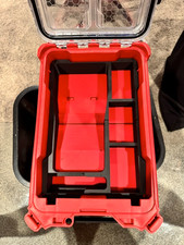 Milwaukee Packout Inserts for BROTHER E550W P-touch LabelMaker (Insert Blk/Red)