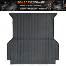 For 2024-2026 Ford Ranger Car Rear Cargo Truck Bed Mat Liner 5ft Tpe All Weather