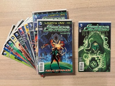 The New 52: Green Lantern #24-35, #41, Annual #2 (DC, Venditti, 2011)