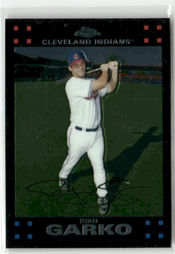 Ryan Garko 2007 Topps Chrome Cleveland Indians #56