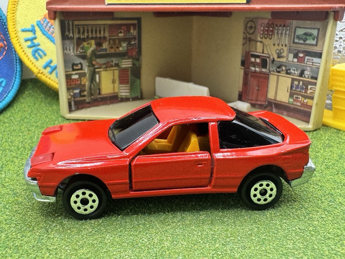 1988 Majorette Toyota Celica GT 2.0 Red 4th Gen 1:58 RARE HTF No