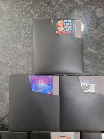 Nintendo Nes Game Lot: Mario Bros. Duck Hunt, And Tetris 6 Games Total + Sleeves