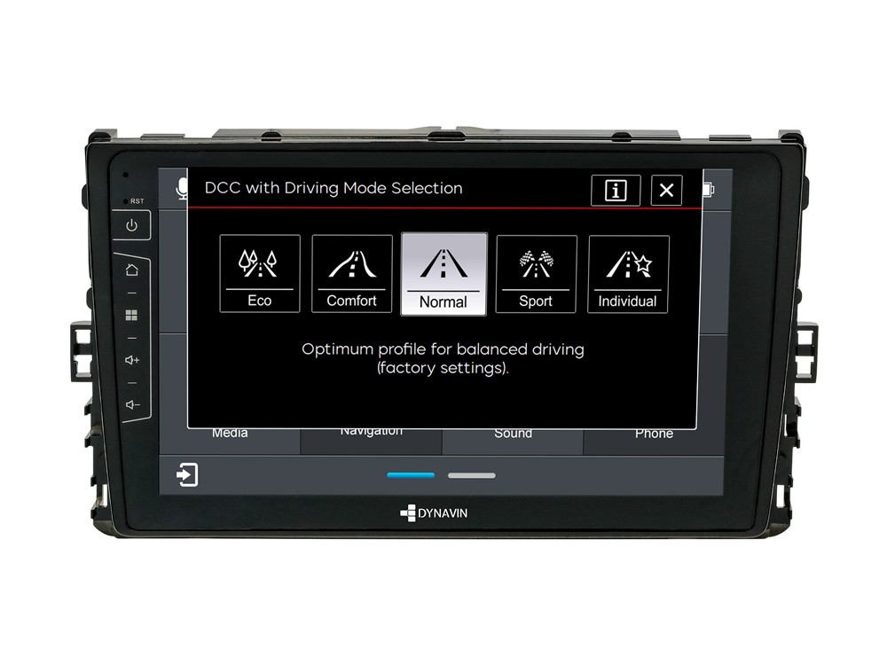 For VW T-Roc 1 Type A1 9" Radio Navigation DAB+ USB BT USB Wireless Android Auto