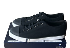 Ben Sherman Men's Canvas Shoe Memory Foam Black Size 13